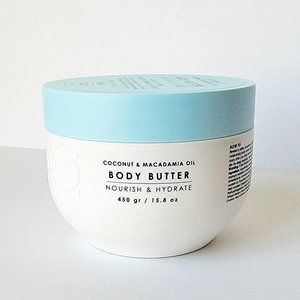 Ciroa Body Coconut & Macadamia Oil Body Butter Nourish & Hydrate Skin 15.8oz New